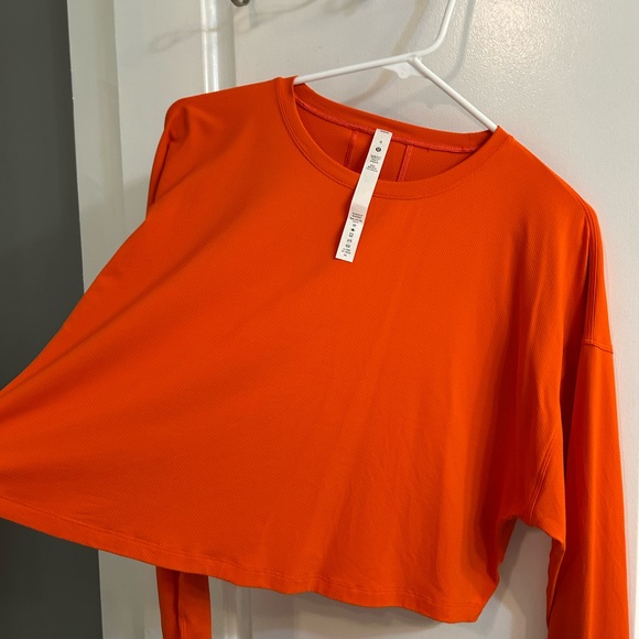 Lululemon Muscle Love Long Sleeve Autumn Red - Picture 4 of 12